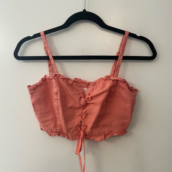 Aritzia Tops Aritzia Corset Top Poshmark